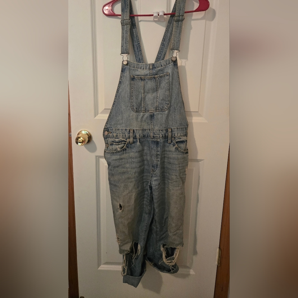 Lucky Brand Denim Overalls with Front Pocket